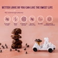 thumbnail image 4 of (Pack Of 18) Sweet Logic Cookie Mini Double Chocolate Chip 2.25 Oz, 4 of 7