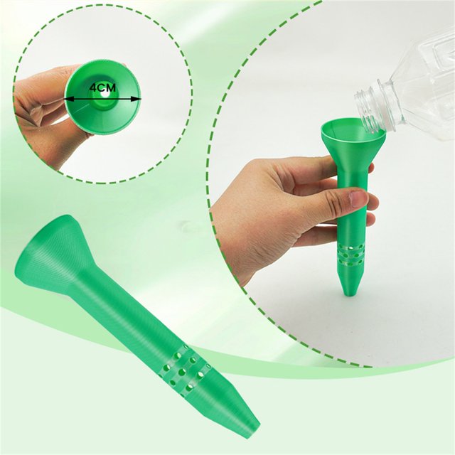 JJKBVCLO Automatic Water Dripper For Outdoor Durable Plastic Irrigation Funnel Self Watering System Garden Drip Device For Consistent