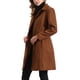 thumbnail image 4 of Abrigos de solapa INSPIRE CHIC para mujeres, abotonados, de un solo pecho, de manga larga, abrigo de guisante de invierno, color marrón, 4 of 5