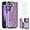 Purple, variant on Phone Case for Samsung Galaxy S23 FE 5G with Tempered Glass Screen Protector and Card Holder Wallet Cover Stand Flip Leather Cell Accessories S 23 FE S23FE5G S23FE 23S G5 Women Rose Gold