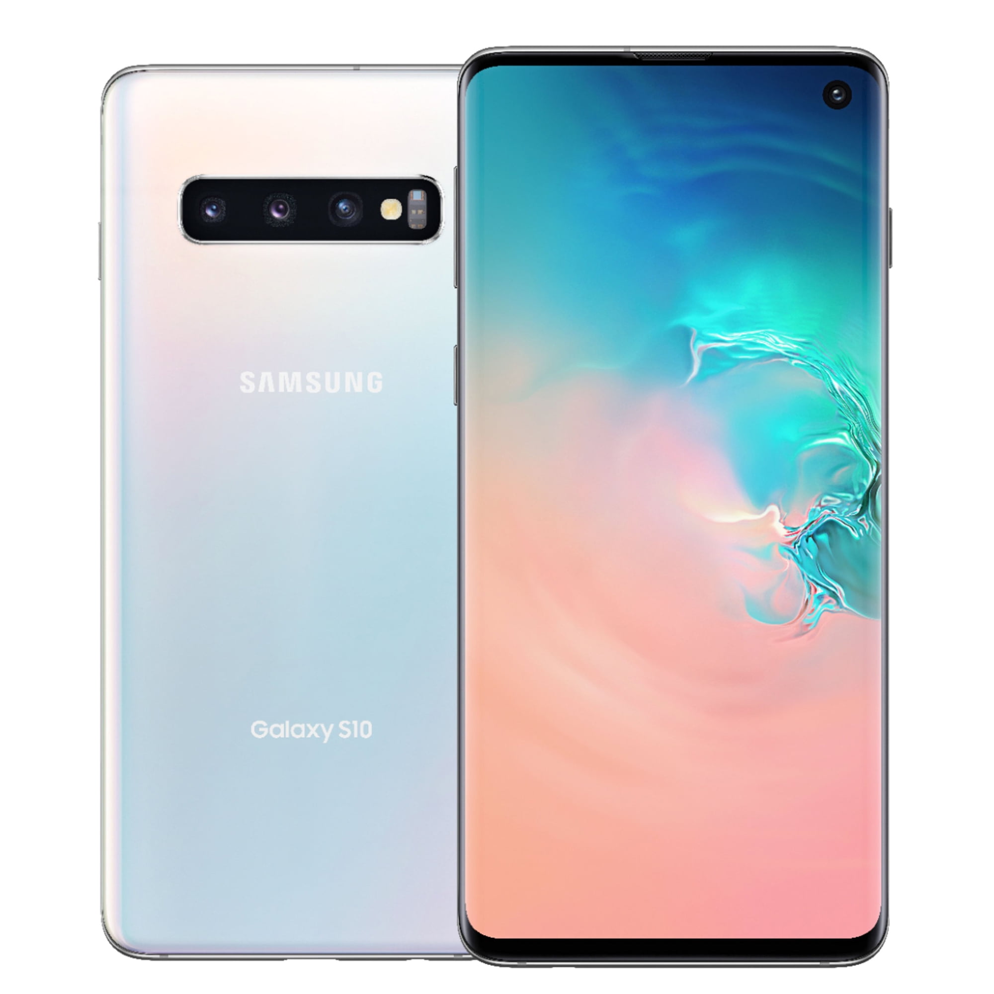 Samsung Galaxy S10 本 Restored Samsung G975 Galaxy S10 Plus, 128 GB, Prism White - Fully
