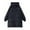Black, variant on Womens Winter Jacket Hooded Mid-Length Puffer Jacket Long Sleeve Padded Warm Coat Thicken Outerwear Coats (Black,M)