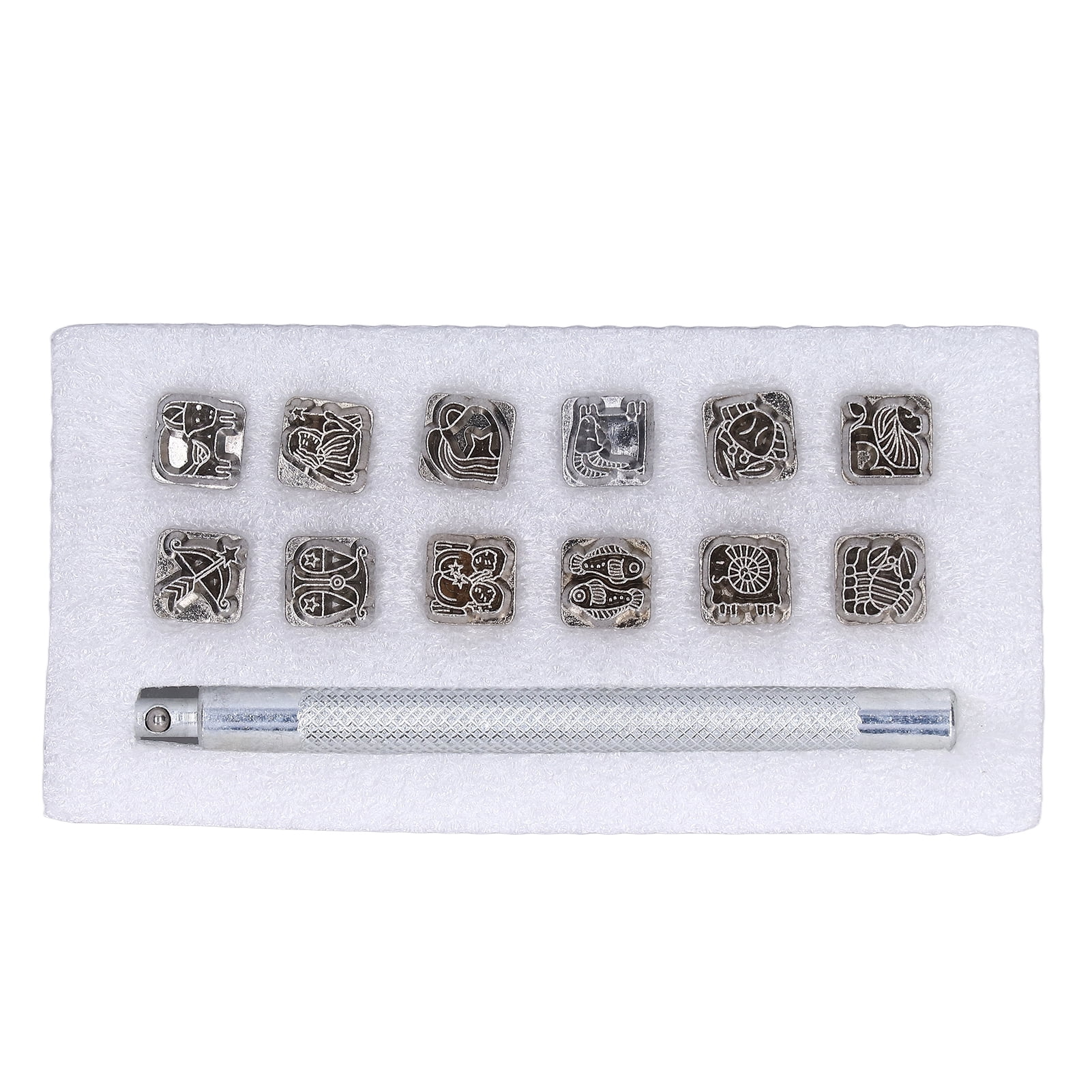 Leather Stamping Kit, Small Volume Fashion Design Leather Stamps Fine
