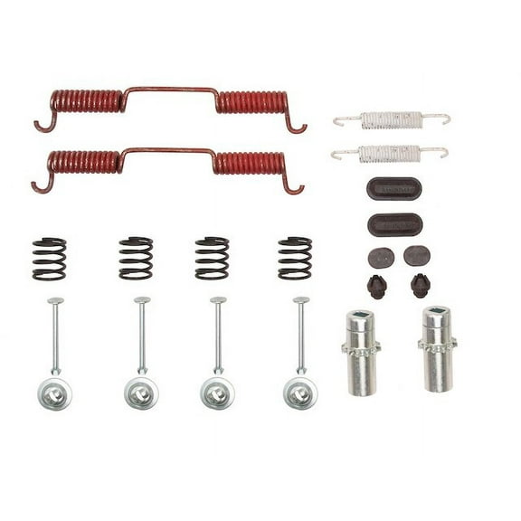 Rear Parking Brake Hardware Kit - Compatible with 2017 - 2022 Nissan TITAN 2018 2019 2020 2021