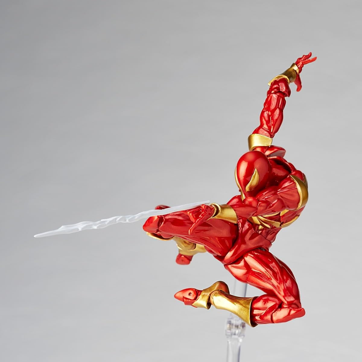ZapZest Iron Spider Action Figures, 6.3" Spider Hero Man Figures Collectable Toys, Superhero Figure Movie Style Model Toys, Cool Room Decorations Birthday Gifts for Fans of All Ages