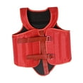 thumbnail image 3 of Siruishop Karate Chest Protector Taekwondo Protector Lightweight Soft Belly Protection Pad Red, 3 of 8