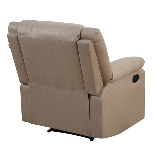 Relax a Lounger Warren Standard Push Back Recliner Beige
