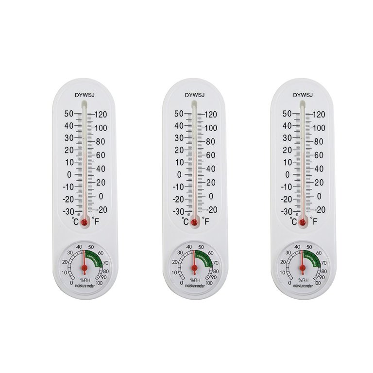 Gerich Wall Thermometer Indoor Outdoor Home Office Garden House Office Room  Temperature Mounted 1 Pcs