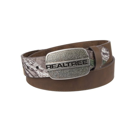 Cameo Belt - Men's 1.5 Wide Camo Belt with Plaque Buckle