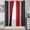 Black and Red-42"W x 72"L (Pack of 2), variant on Black And Navy Blue Ombre Blackout Curta45 Inches Long Full Room Darkening Gradient Drapes For Bedroom Thermalulated Grommet Short Bathroom 42wx45l 2 Panels