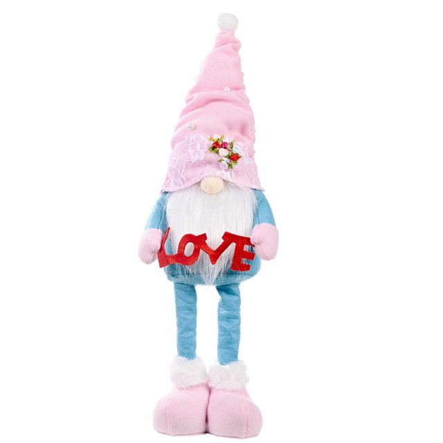 Sin Rostro, Muñeca Enana Con Patas Telescópicas, Decoración De Elfo Tomte Sueco Hecha A Mano Para Decoración Del Hogar, Regalo Del Día De La Madre Minnieouse HA043574-01