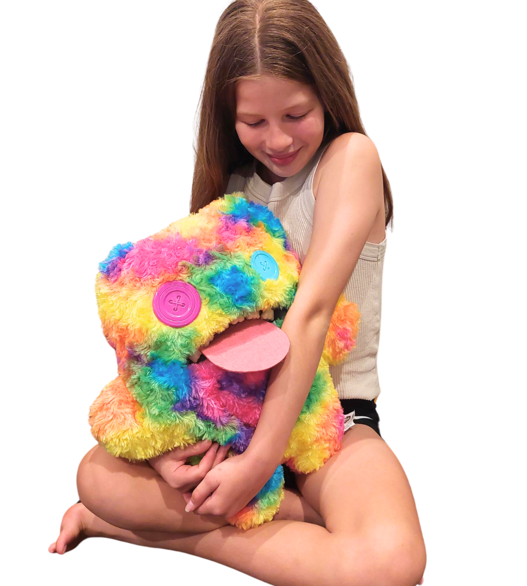 17' Fuggler Oogah Boogah Funny Ugly Monsters Plush Alternative Plush Human-like teeth Large in charge.