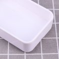 thumbnail image 2 of White Rectangular Cutlery Organizer Tray for Tableware, BBQ Plates, Serving Dishes, and Salad Bowls - 1 Piece, 2 of 5