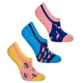 thumbnail image 3 of Love Sock Company 3 Pairs Colorful Funky No-Show Socks Bundle 2 (Unisex), 3 of 6