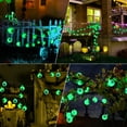 thumbnail image 6 of 30 LED Waterproof Halloween Eyeball String Lights, 8 Modes Holiday Decoration Light String, 6 of 9