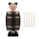 thumbnail image 1 of Decoración para fiesta de Navidad, soporte para caja de cigarrillos con calavera y cerdo, juguete de broma novedoso para regalo, 1 of 6