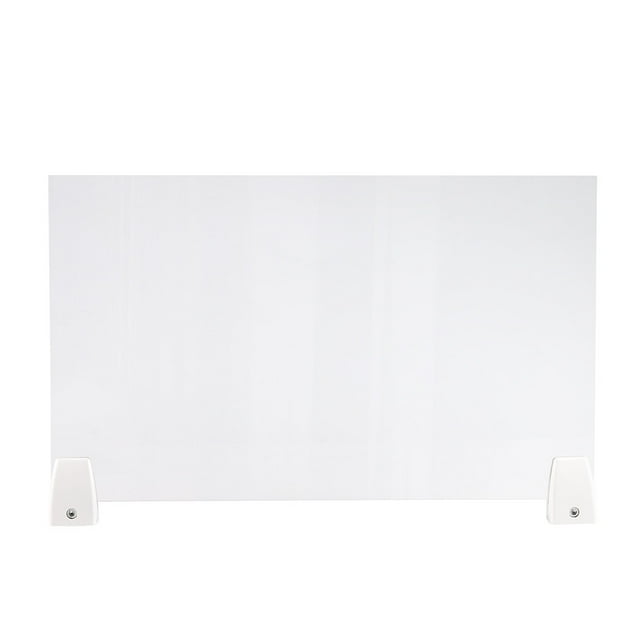 Clearance! beishanbush Home Decor Clear Perfection Reception Side Glass Counter Top 50 X 32Cm One Size Clear