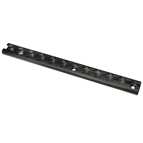 US Cargo Control Black L Track, 12 Inch Length Airline Track, Perfect For Securing Motorcycles, ATVs, Dirt Bikes, Garden Tractors, and More, Use On Pickup Trucks, Vans, Or Enclosed Trailers