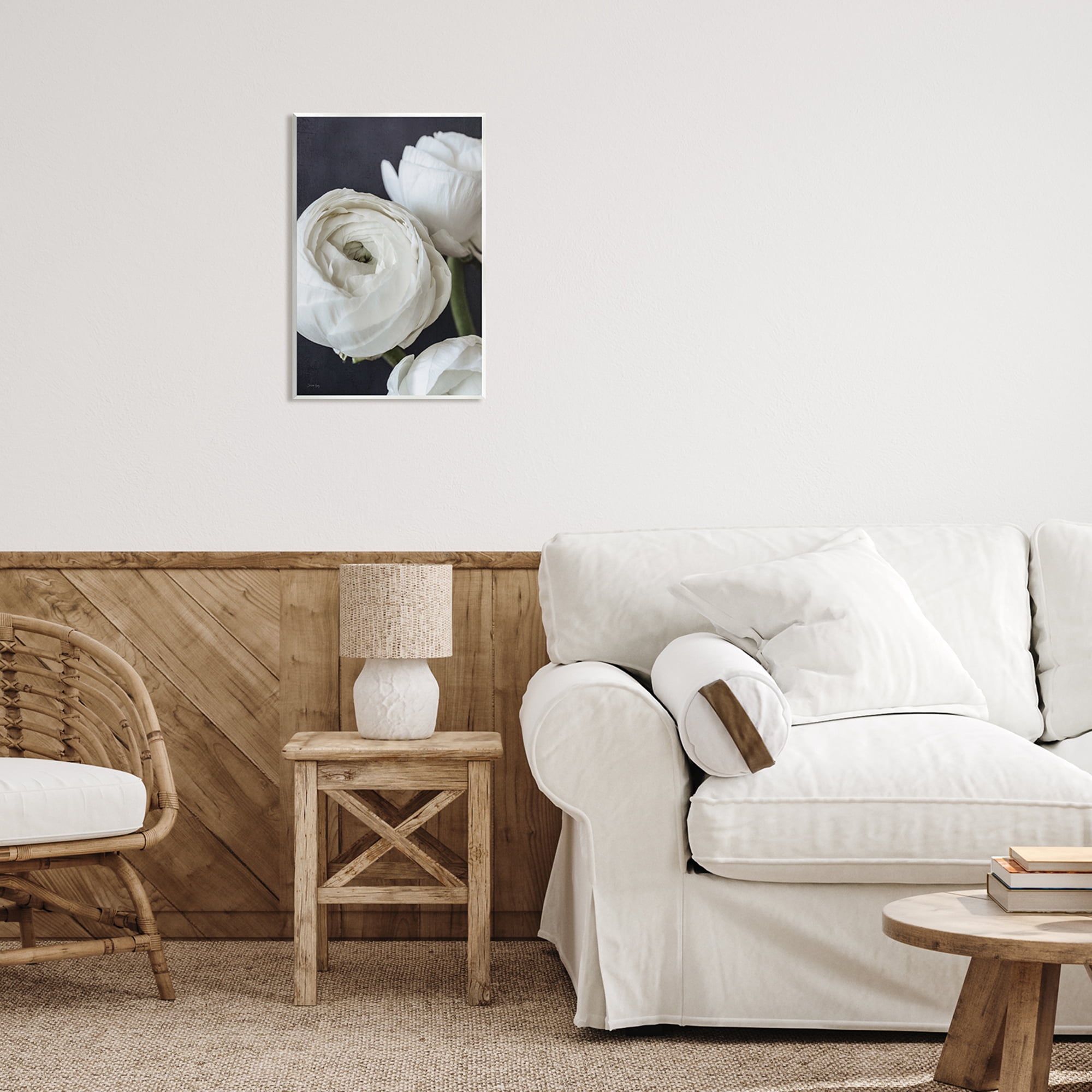 Stupell Industries Budding Ranunculus Flower Blooming Close Up Petals Photograph Unframed Art Print Wall Art, Design by Jennifer Rigsby
