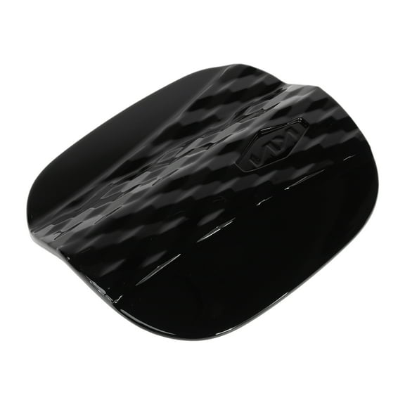 Fuel Tank Door Cap for Hyundai Sonata 2024-2025 Fuel Filler Flap Cover Adhesive Type Black ABS