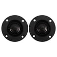 thumbnail image 1 of 2 Inch Car Tweeter Speaker Set, 52mm 4OHM 20W, High Performance Car Audio Modification,1 * Speaker kit,Black, 1 of 8