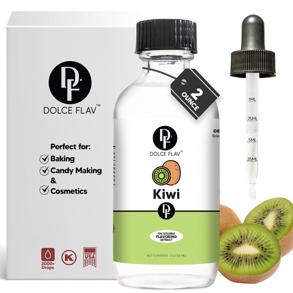 Dolce Flav - Oil Soluble Kiwi Flavoring 2 oz