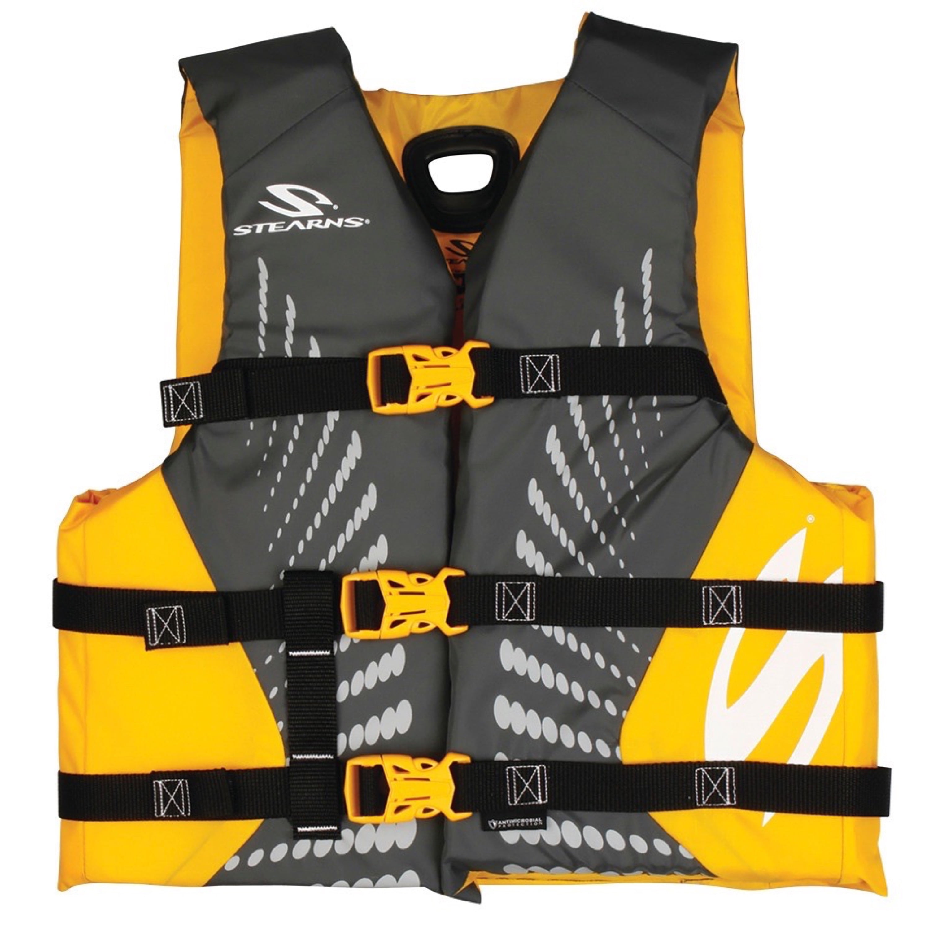 Details about   Infinity Series Antimicrobial Personal Floatation Device 2XL/3XL Black Yellow 