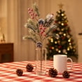 thumbnail image 5 of Artificial Branch Christmas Decor, with Berries Pinecone 5 Styles for Home Tree, 19.7in for Mantel Centerpiece Wreath Decor, 5 of 5