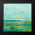 thumbnail image 2 of Barnes, Victoria 15x15 Black Modern Framed Museum Art Print Titled - Sea Foam Horizon I, 2 of 5