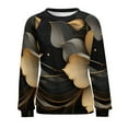 thumbnail image 7 of Abstract Flowers Mom Sweatshirt For Women Long Sleeve Pullover, 7 of 7