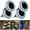 Cool White[4PC], variant on Bxaolu Mini Solar Ground Lights, 2 Pack Solar Lights Outdoor Waterproof, Pathway Lights Solar Powered, Solar Garden Lights, Landscape Lighting for Yard Driveway Walkway (Cool White)