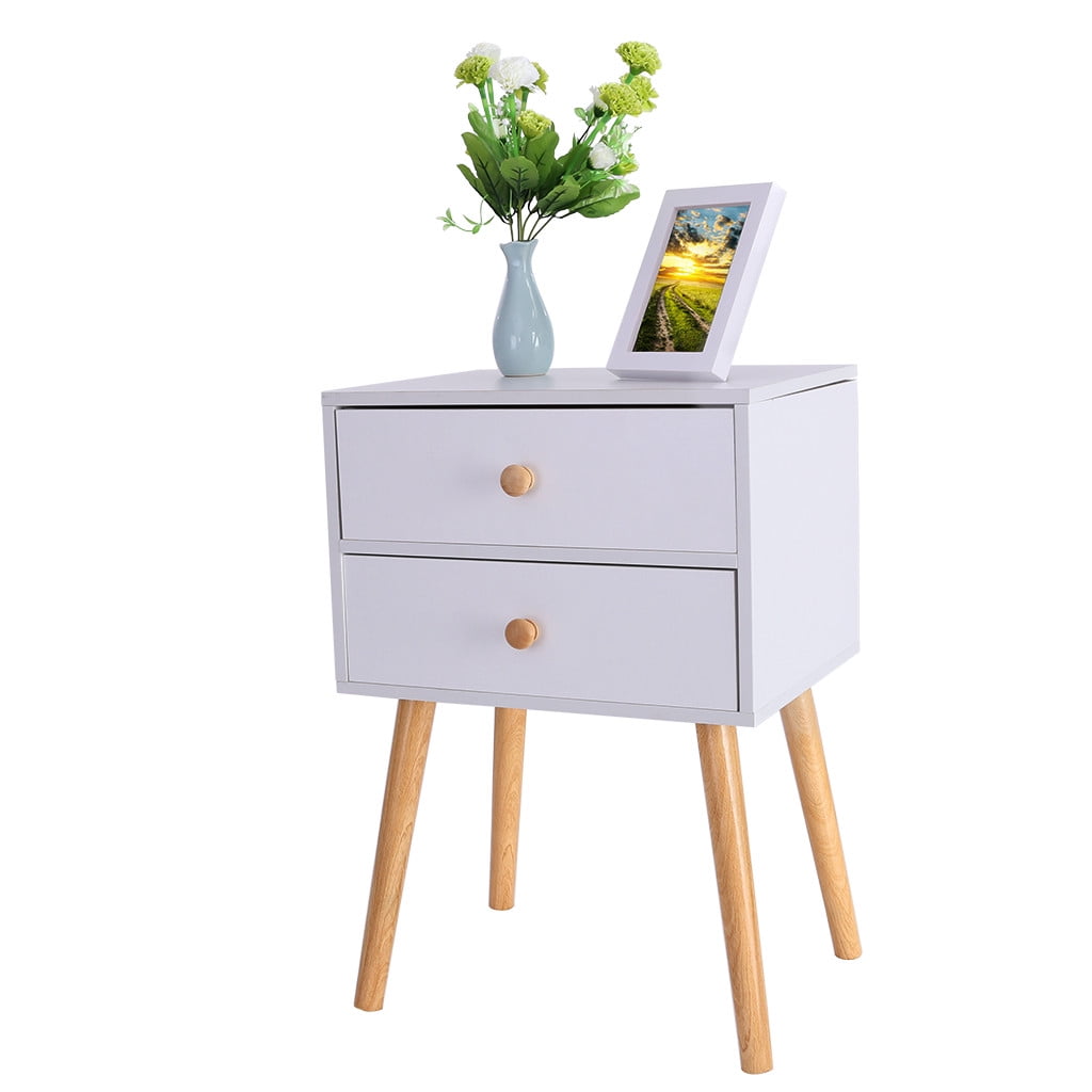 North American Modern Minimalist Dedside Cabinet Storage ...