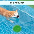 thumbnail image 4 of 3Pcs Dogs Chew Spiky Ball Soft TPR Squeaky Dog Ball Toys Floatable Dog Pool Toy Reduce Anxiety Toss Fetch Toys for Boredom Teeth Cleaning Dog Chew Toys for Small and Medium Dogs, 4 of 10