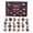 A004- Style E, variant on Halloween Countdown Calendar with 24 Mini Figures, Advent Calendar for Student and Party Decor, Gift Box Set for Fall Celebrations