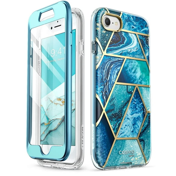 Funda de teléfono i-Blason Cosmo Series para iPhone SE 2020/7/8 Azul