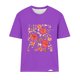 thumbnail image 4 of Tops Cortos para las Mujeres Blusas Impresas Manga Corta Cuello Redondo, Tops de Blusa para las Mujeres Primavera Verano Casual, 4 of 4