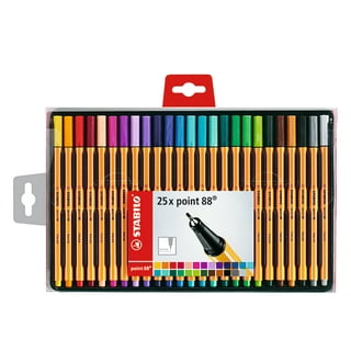  Stabilo 015187 Power Wallet Coloring Pens , Set of 24 ,  Multicolored : Office Products