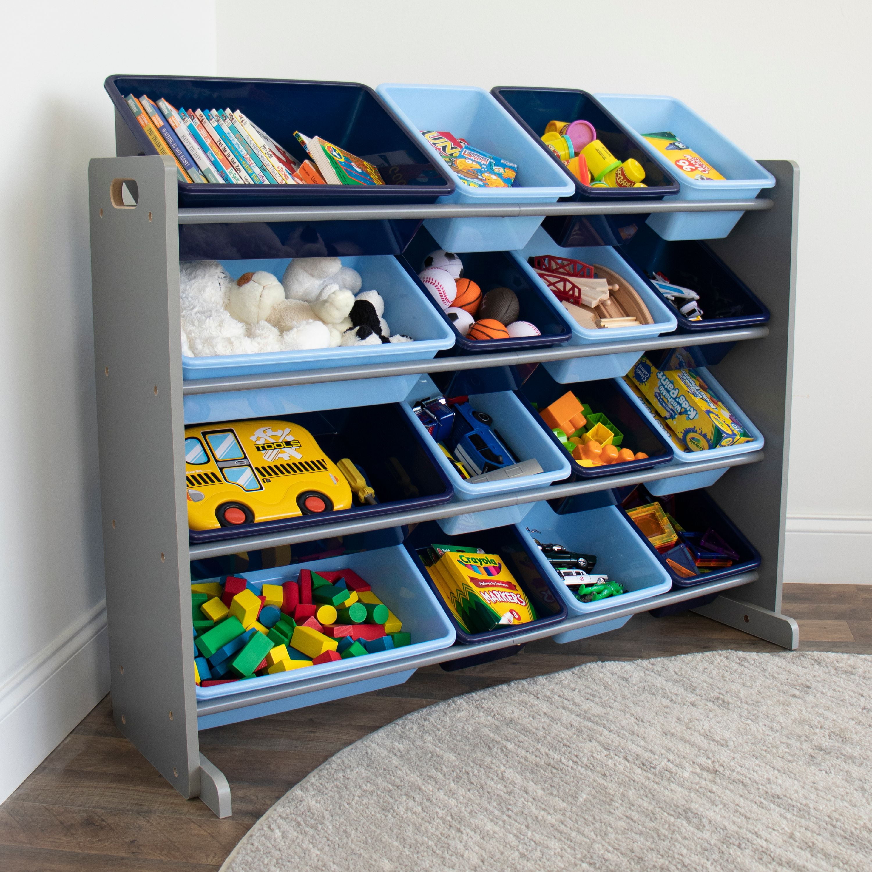 Easy Toy Storage with Rubbermaid All Access Organizers