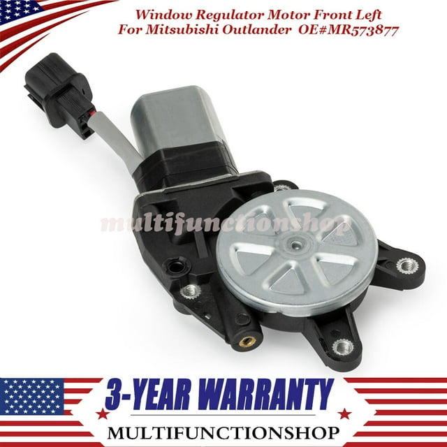 for Mitsubishi Outlander 2003-06 2.4L MR573877 Window Regulator Motor Front Left