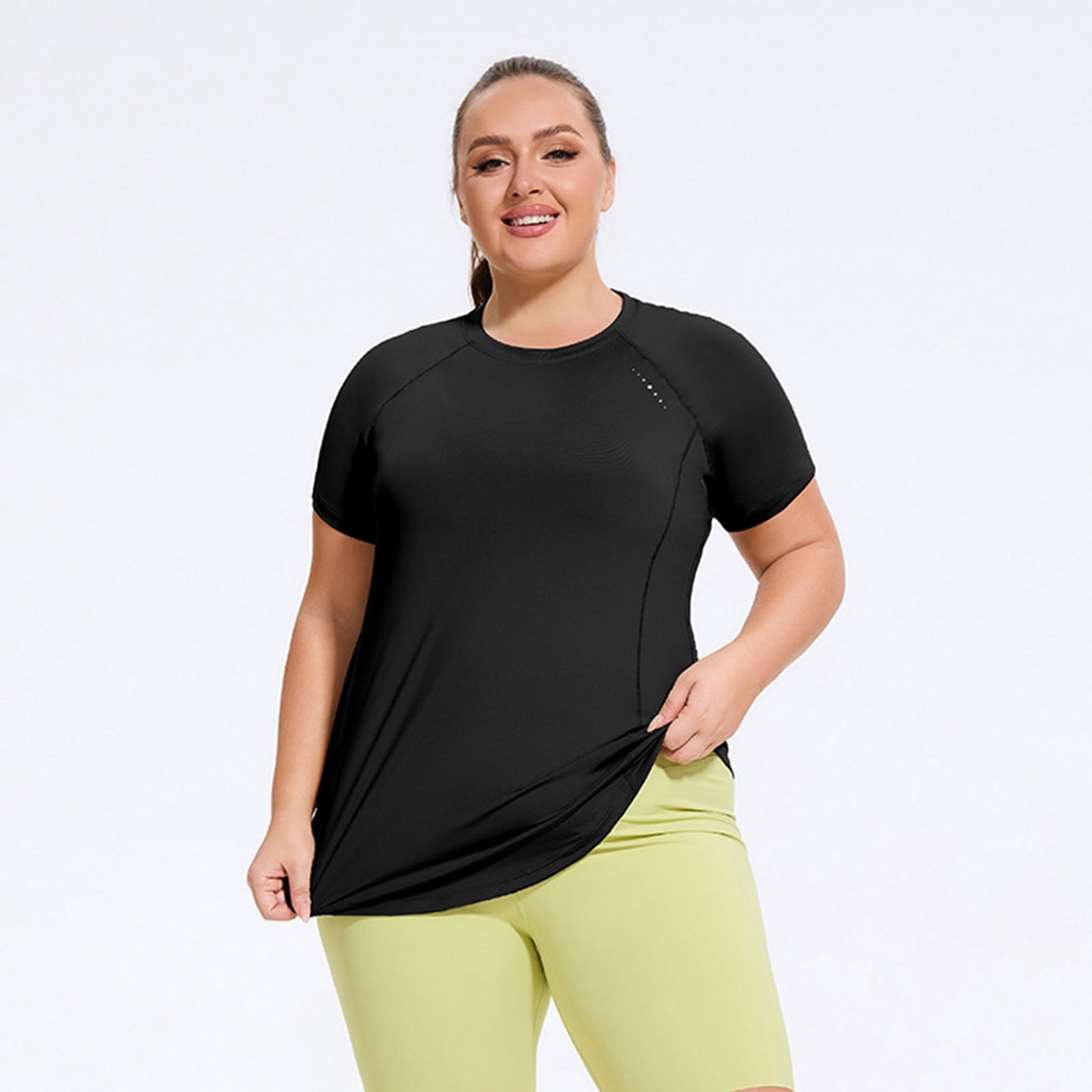 Tee-shirt De Running À Manches Courtes Femme Paulette II Noir ITS