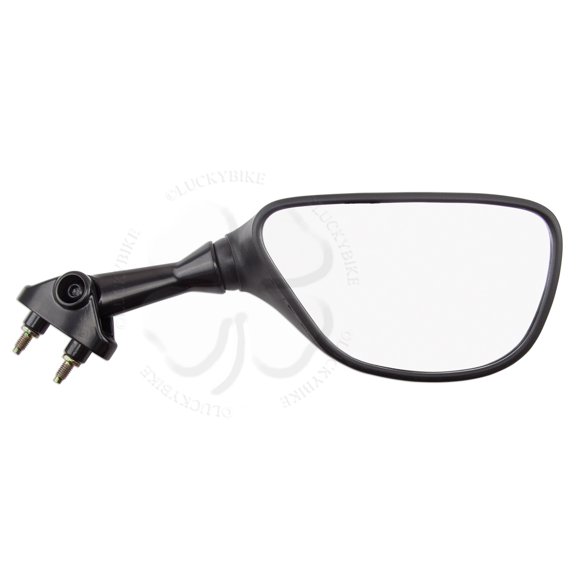 Black Kawasaki Right Side Rear View Mirror Ninja 03 04 ZX 6R 6RR 636 Adjustable