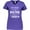 Purple, variant on Inktastic My Mom is a Doctor and a Hero Women's V-Neck T-Shirt