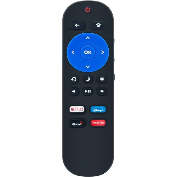 Replacement Remote Control Applicable for RCA Roku TV RTRU6527-US RTR4060-W RTRQ6522-US RTRU5527-US RTRQ5522-US