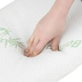thumbnail image 4 of Hidetex Bamboo Memory Foam Pillow - Contour Sleeping Pillow with Soft Washable Cover (50×30cm, 1lb), 4 of 6