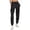 Black, variant on PULI Women's Loose Cargo Sweatpants with Pockets Cotton Blend Jogger Pants Elastic Waist Athletic Lounge Pants for Yoga Gym Running