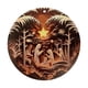 thumbnail image 2 of 2024 Christmas Stereoscopic Vision Birth Blessing Pendant 3 D Effect Birth Acrylic Car Hanging Ornaments, 2 of 6