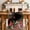 Green Red Black, variant on Cardinal Bird Table Runner 48 Inches Long Farmhouse Dress Scarves, Winter Poinsettia Berry Pine Cones Floral Dining Tablerunner for Coffee Table/Kitchen Island/Party Décor, 13" x 48"