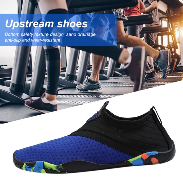 Zapatos de vadeo, Zapatos deportivas transpirables para la playa para adultos, mujeres y hombres (azul 40) Wdftyju Tenis De Mujer Tenis De Hombre