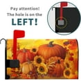 thumbnail image 2 of Fall Magnetic Overside Mailbox Covers 25 X 21 Inch Autumn Harvest Sunflower Mailbox Wraps Cover Farmhouse Seasonal Letterbox Covers Mailbox Decorations for Home Garden Yard Outdoor Outside, 2 of 6