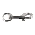 thumbnail image 3 of Scuba Diving Stainless Steel Hook Dual End Bolt Quick Carabiner Swivel Buckle, 3 of 10